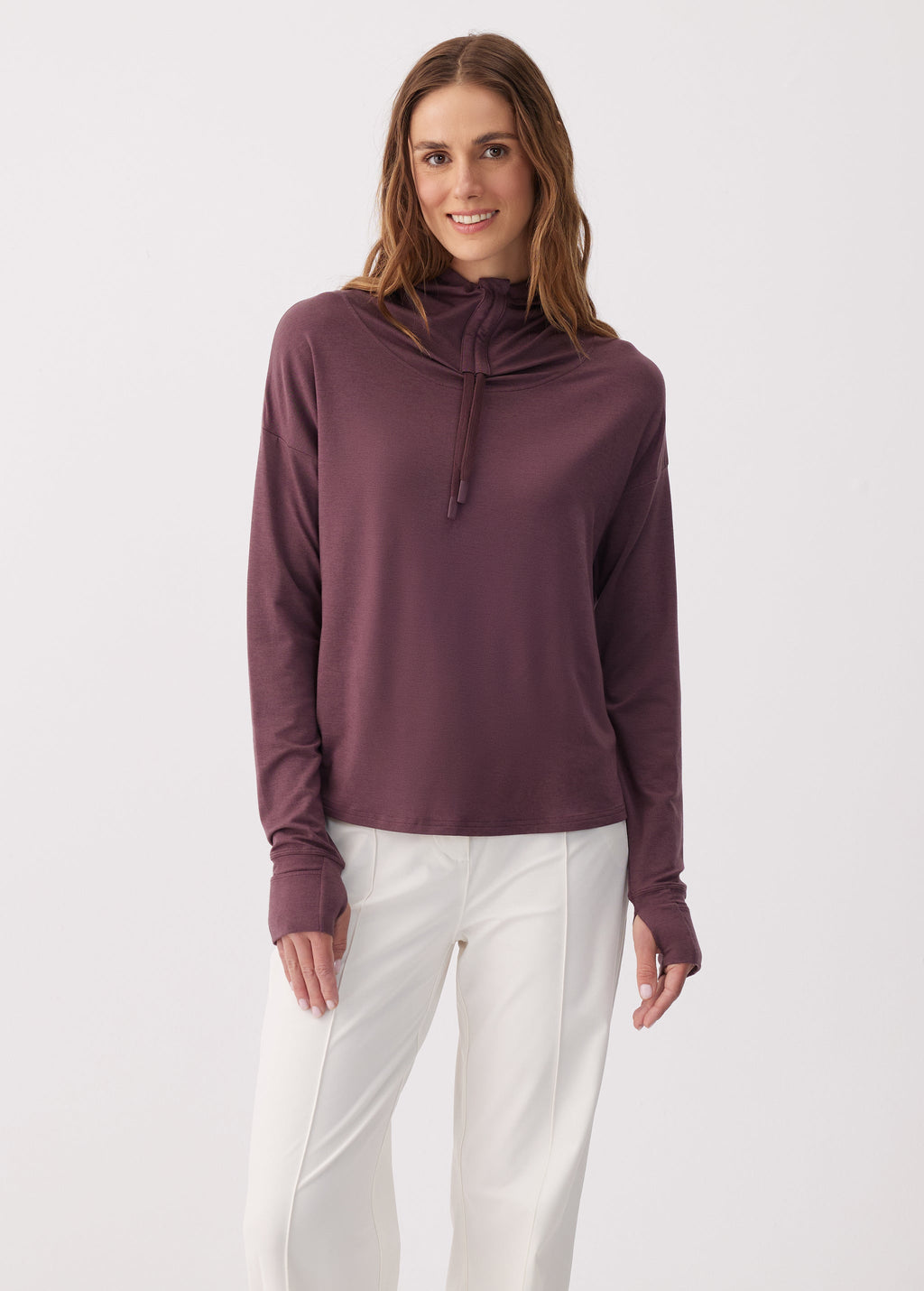 Women's Dynamic Hoodie | Mulberry