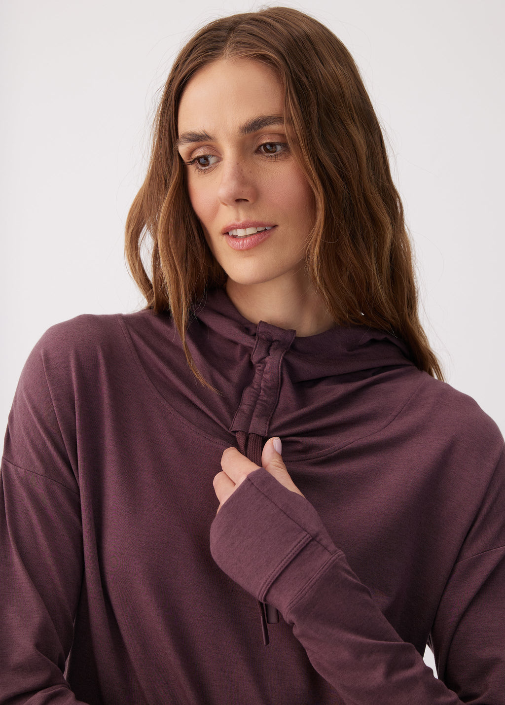 Women's Dynamic Hoodie | Mulberry