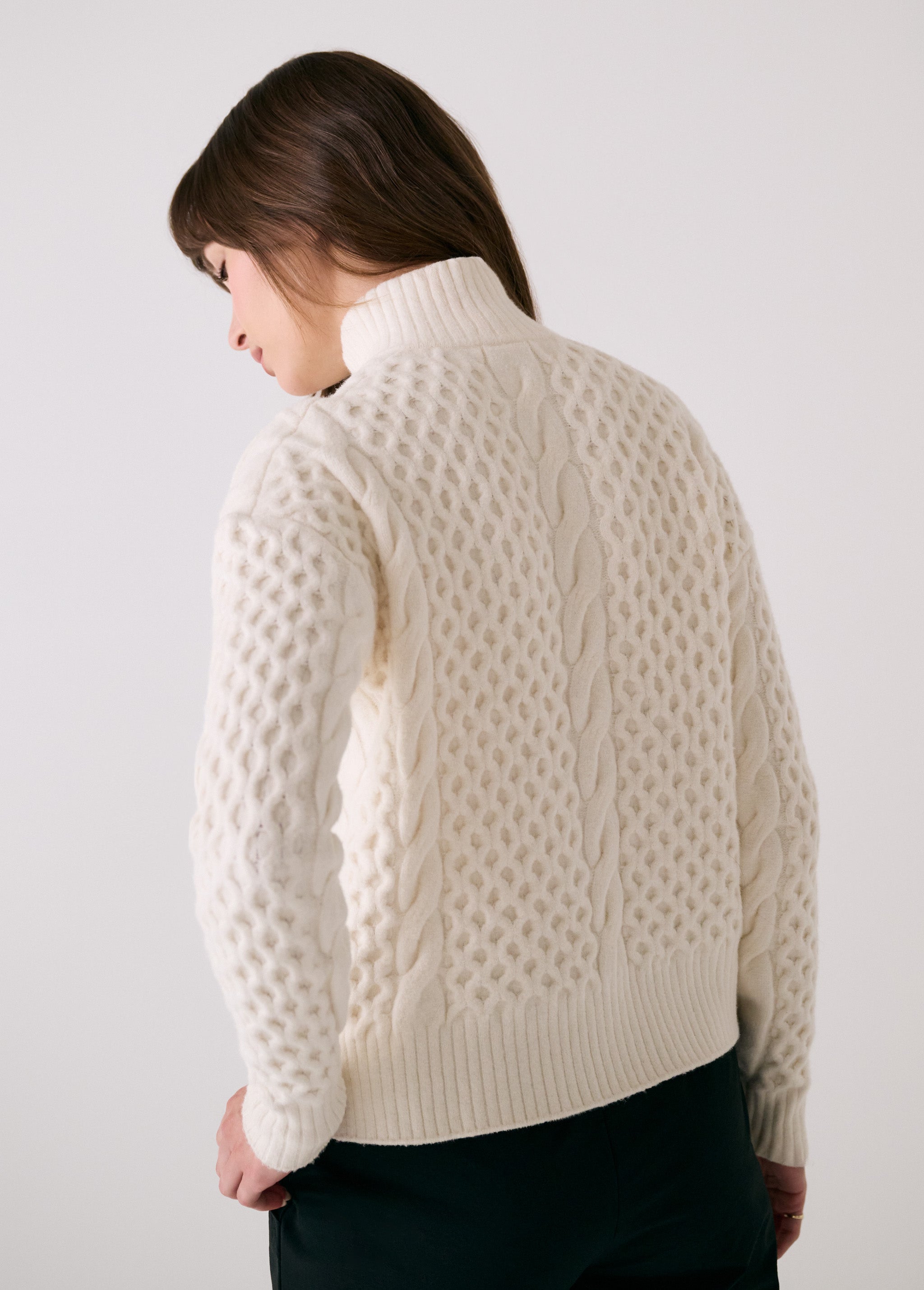 Women's Camila 1/2 Zip | Cream