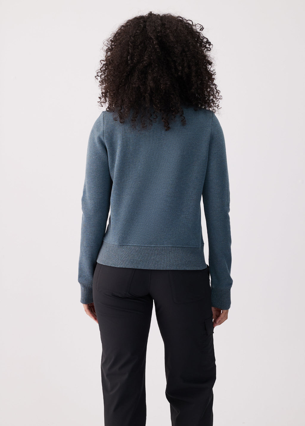 Women's Icone Crew Neck  | Stone Blue