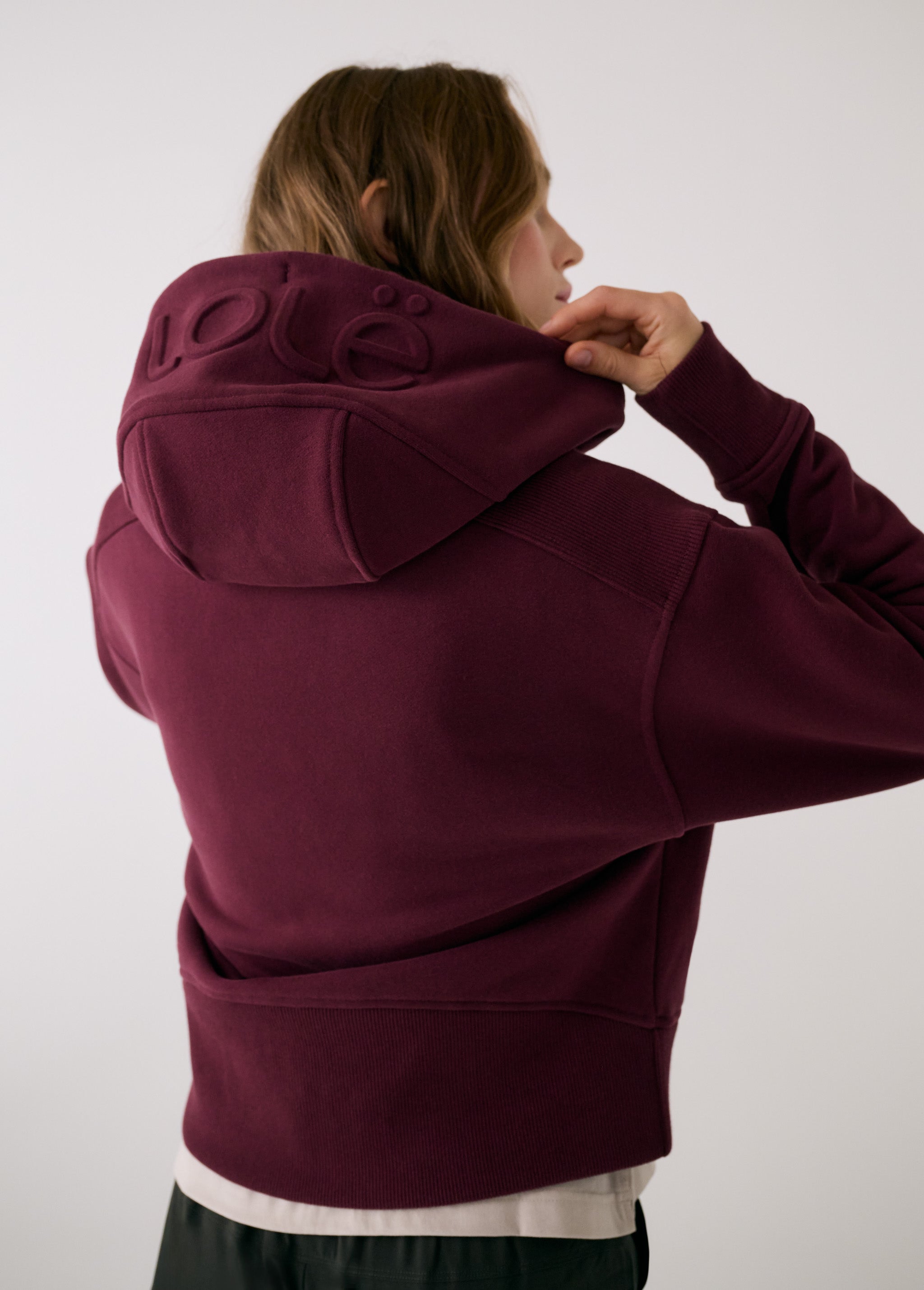 Women's Yonder Full Zip  | Cherry