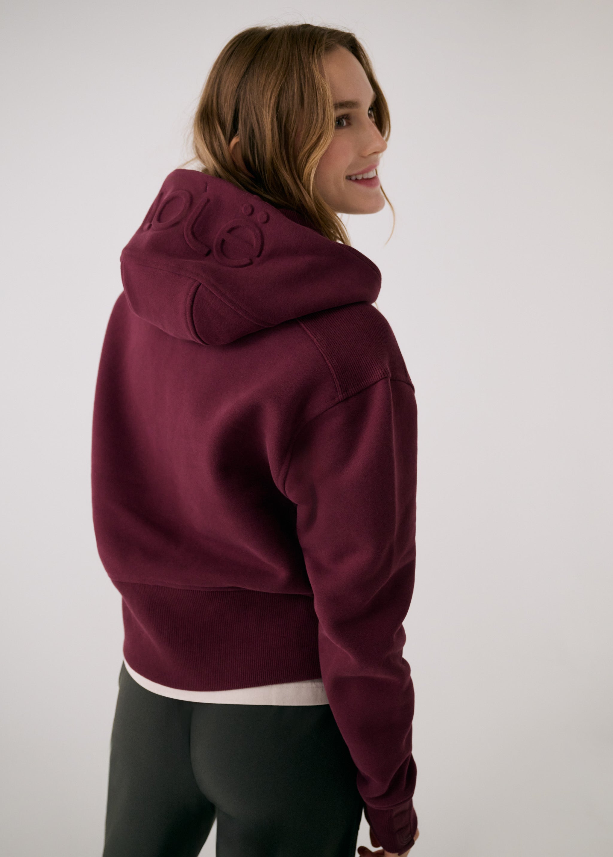 Women's Yonder Full Zip  | Cherry
