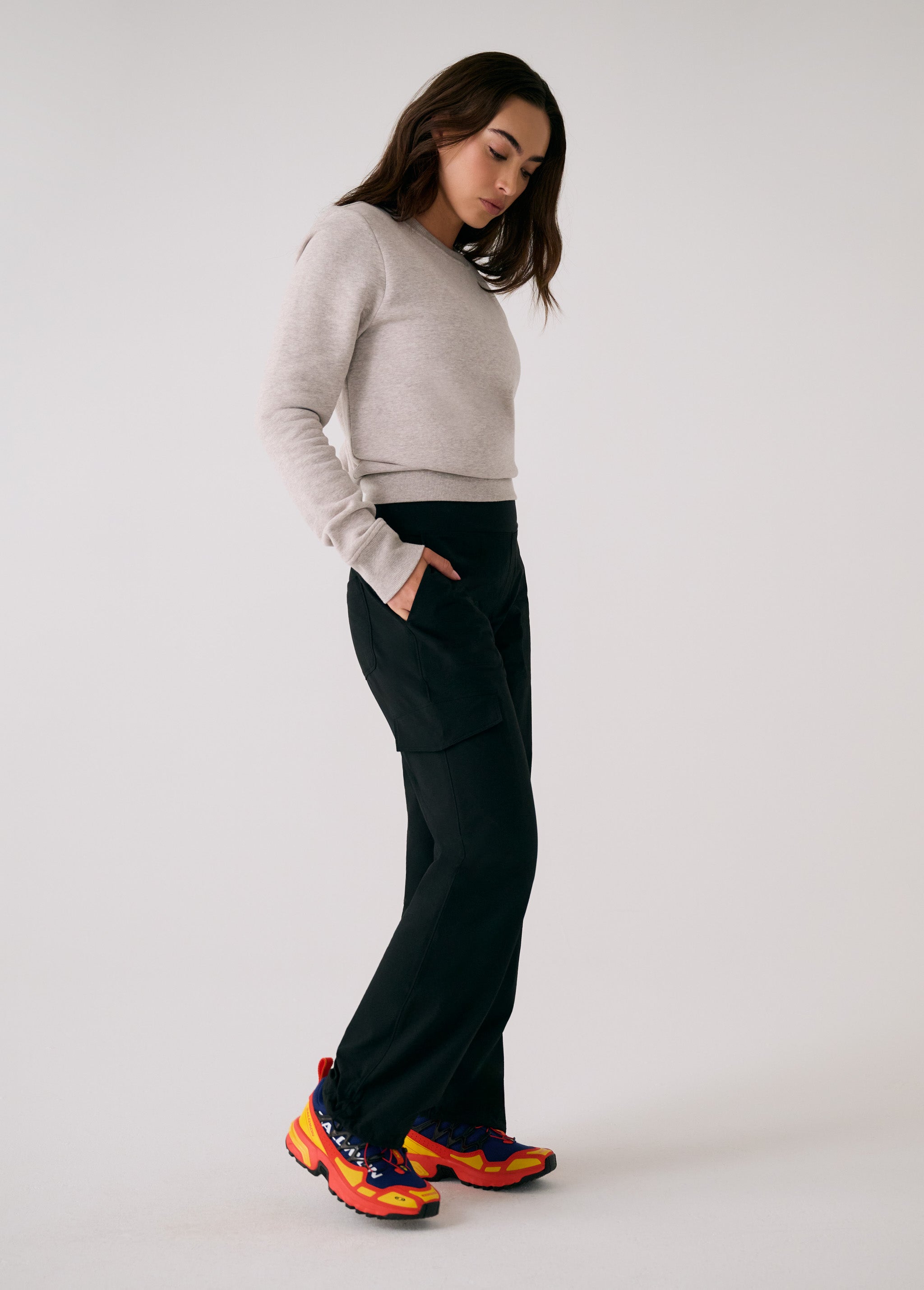 Women's Olivie Tech Trousers| Black