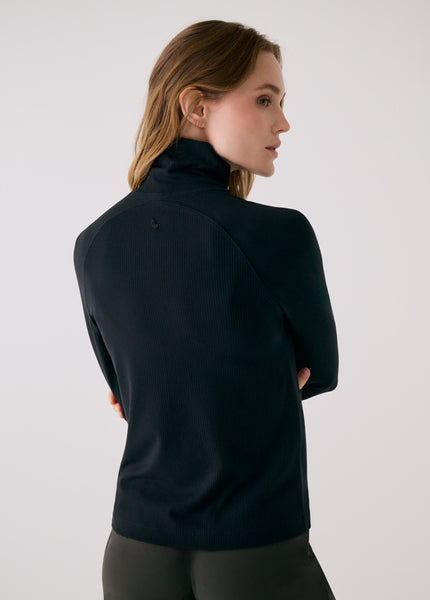Women's Traverse Turtleneck | Black
