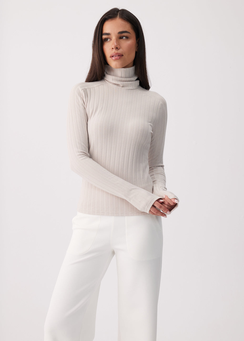 Women's Celeste Turtleneck | Abalone
