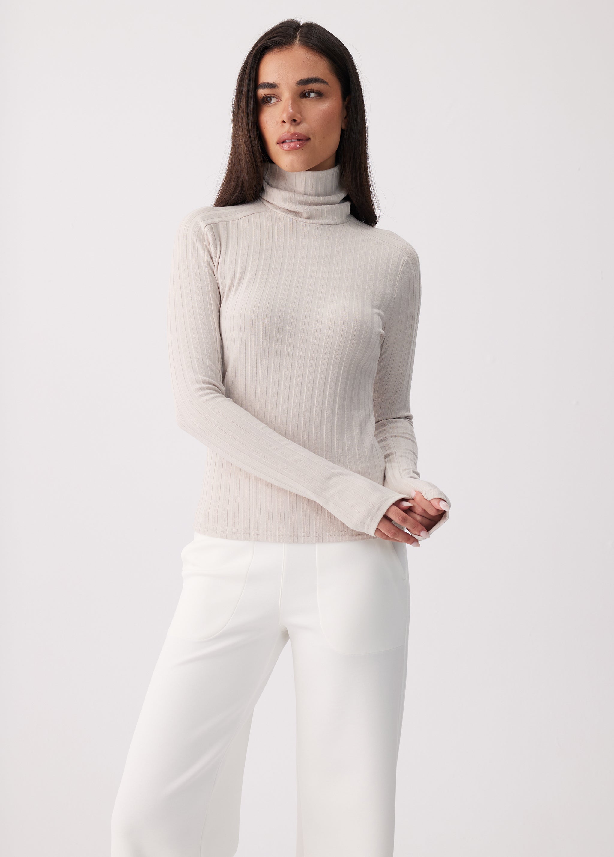 Women's Celeste Turtleneck | Abalone