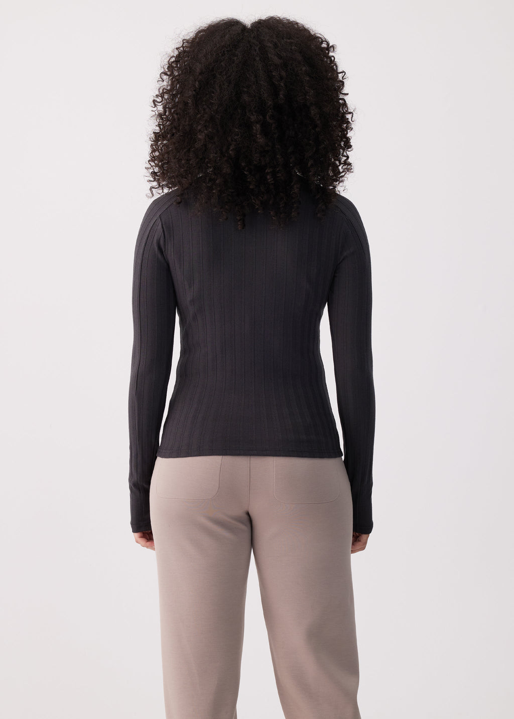 Women's Celeste Turtleneck | Black