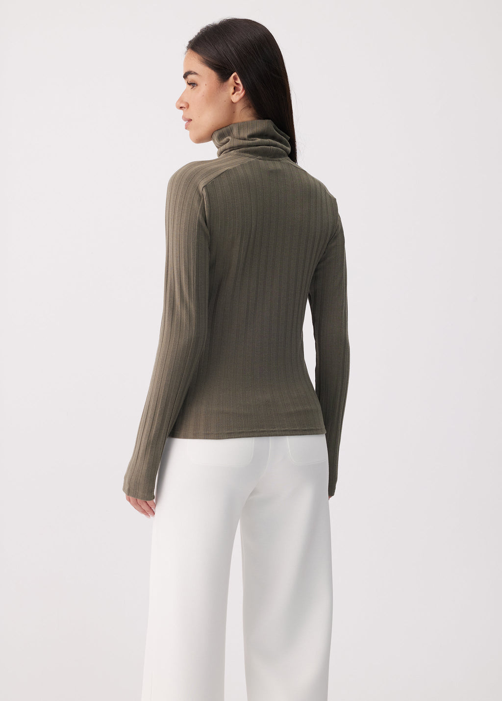 Women's Celeste Turtleneck | Moss