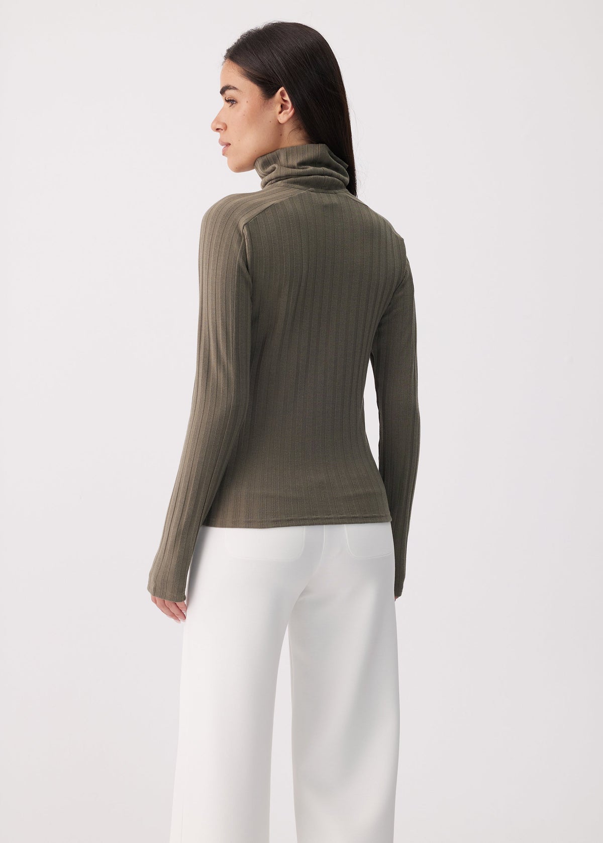 Women's Celeste Turtleneck | Moss