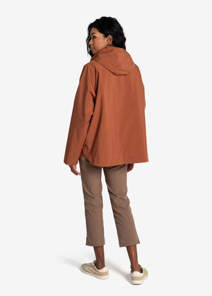 Women's Lachine Rain Jacket | Rust