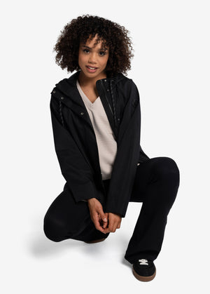 Women's Lachine Rain Jacket | Black