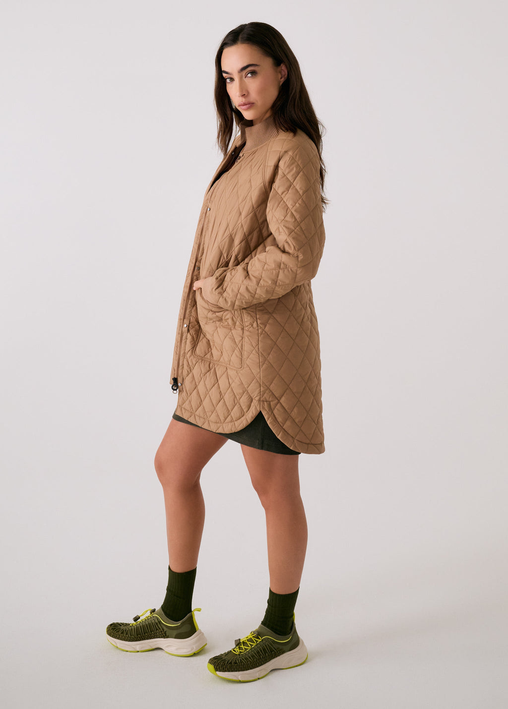 Women's 3/4 Bomber Jacket | Dune