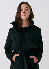 Women's Alize Trench Coat | Black