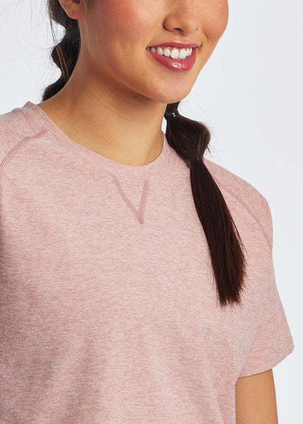 Women's Lux Boxy Short Sleeve | Rain Lily