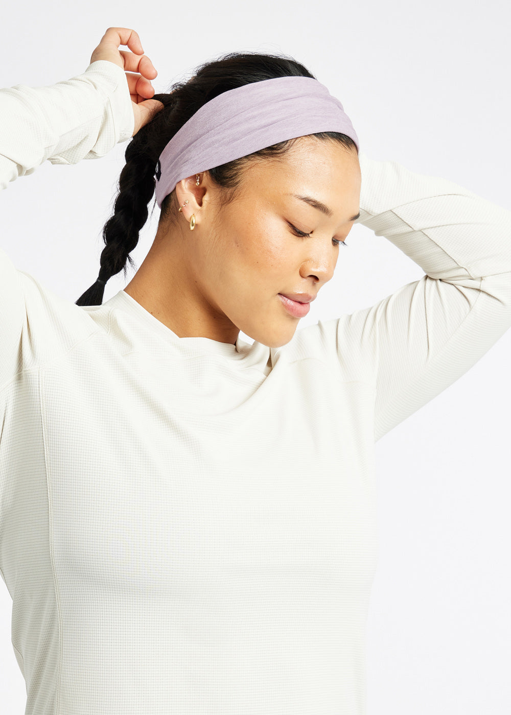 Lux Earband |Dusty Lavender