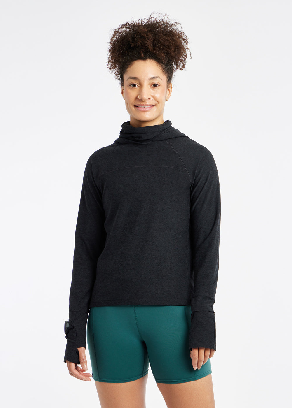 Women's Lux Highline Hoodie | Black