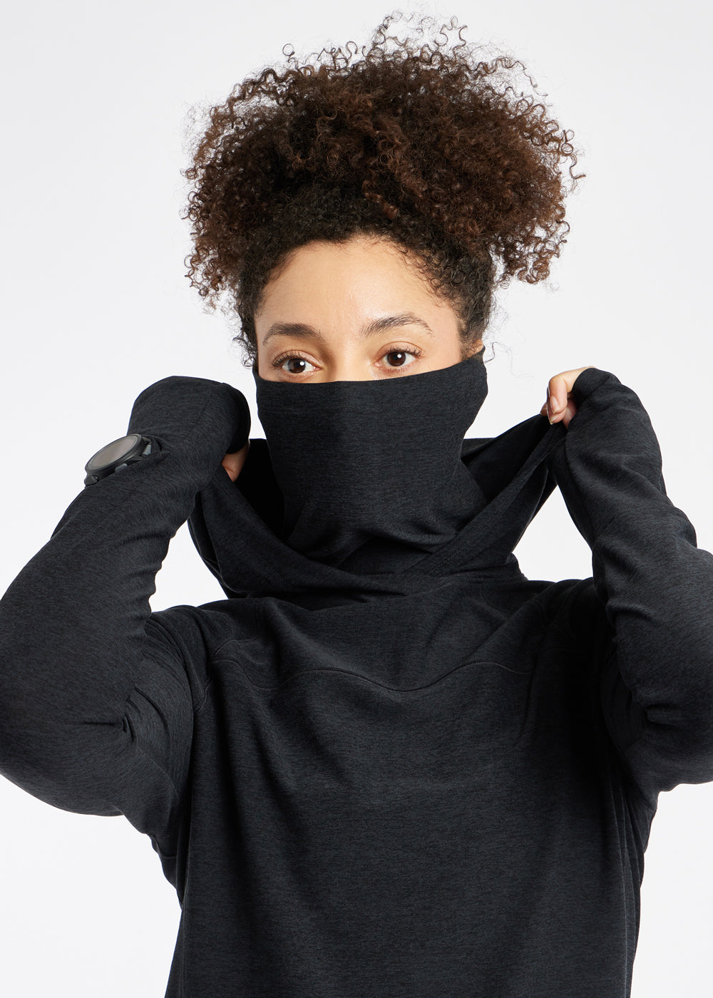 Women's Lux Highline Hoodie | Black