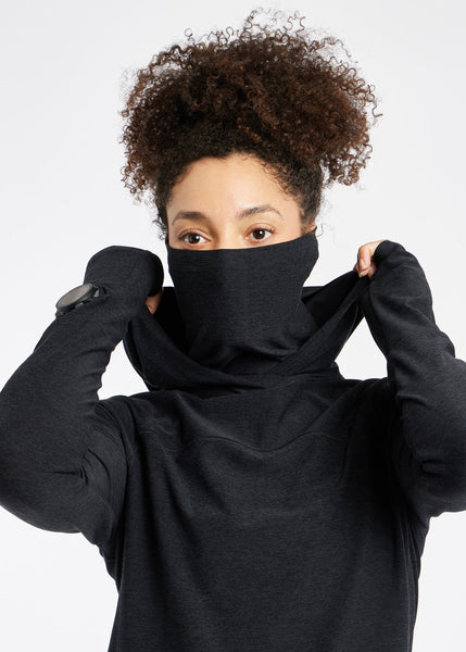 Women's Lux Highline Hoodie | Black