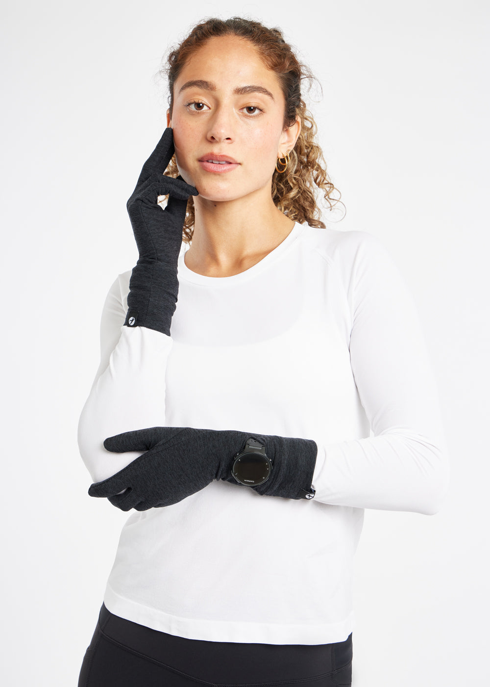 Lux Watch Window Gloves | Black