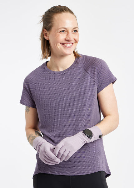 Lux Watch Window Gloves | Dusty Lavender