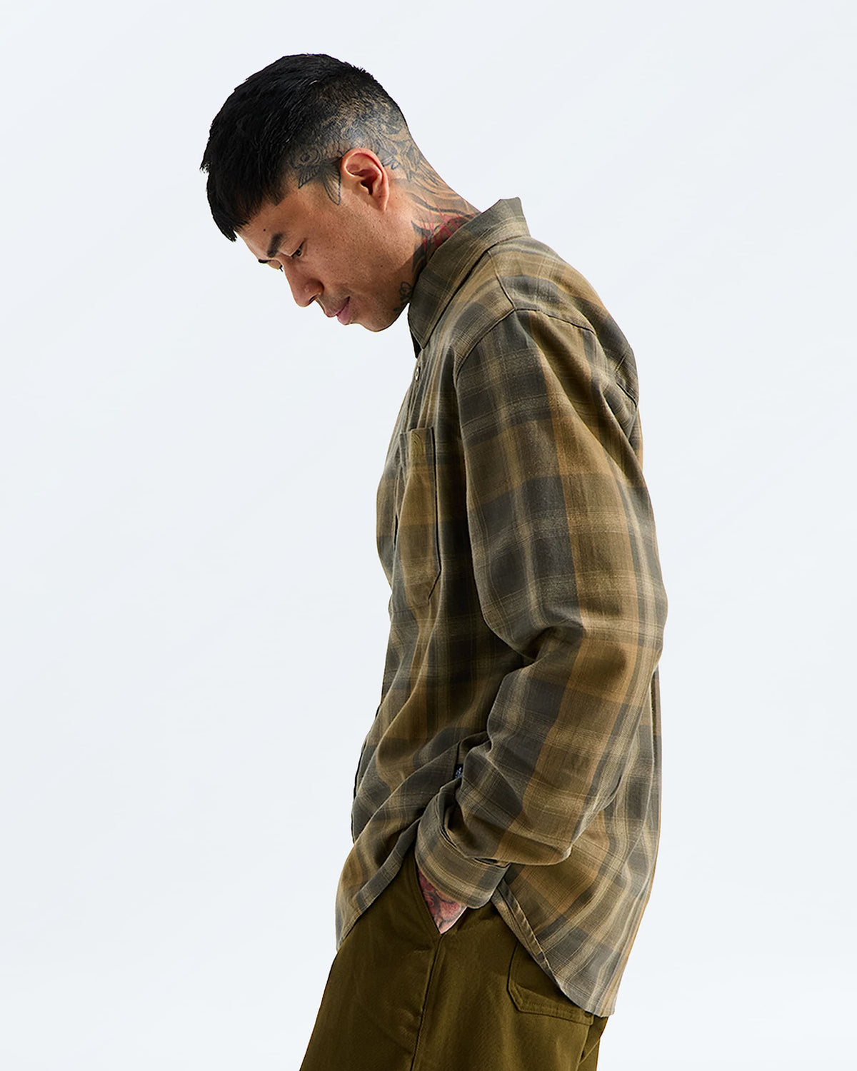 Men's Mountain Falls Flannel | Caraway Seed