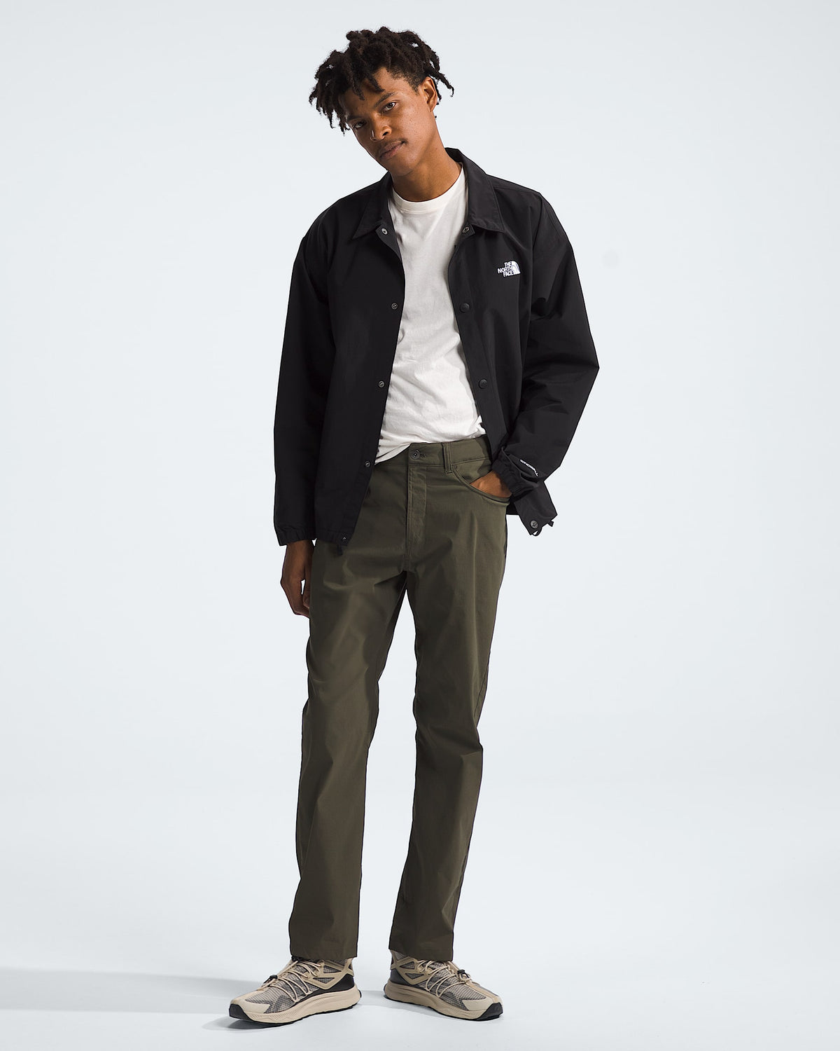 Men's Sprag 5 Pocket Pant | Taupe Green