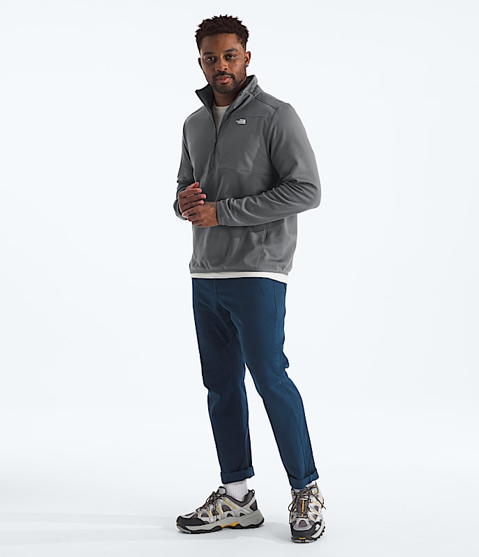 Men's Performance Fleece  1/4 Zip | Pearl