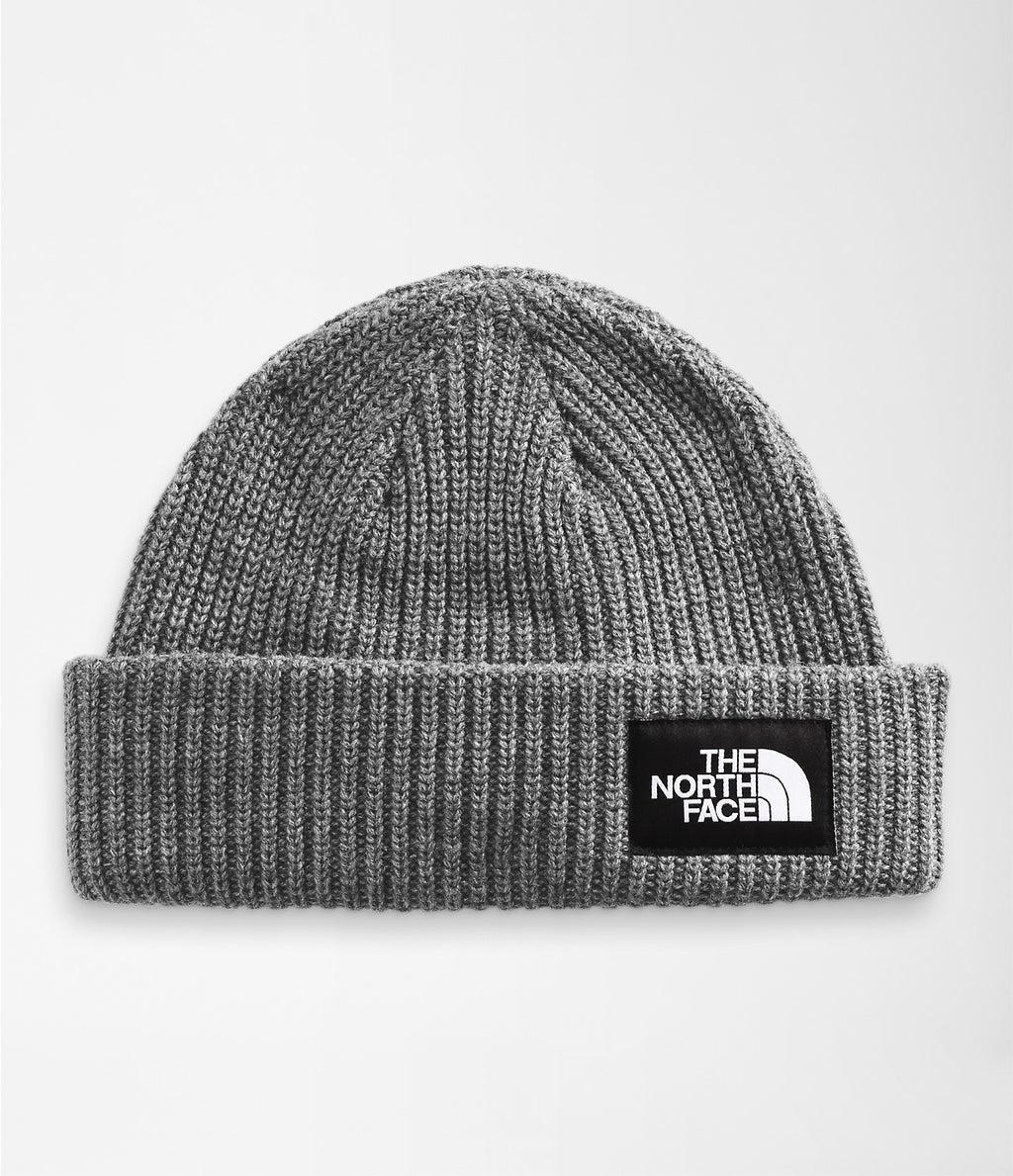 Salty Lined Beanie | Grey Heather