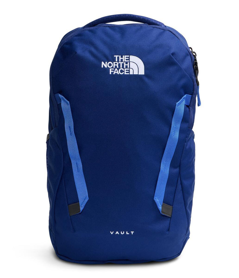 north face blue vault backpack The 'TNF Black' highly breathable lumbar panel optimal comfort The North Face Vault Backpack