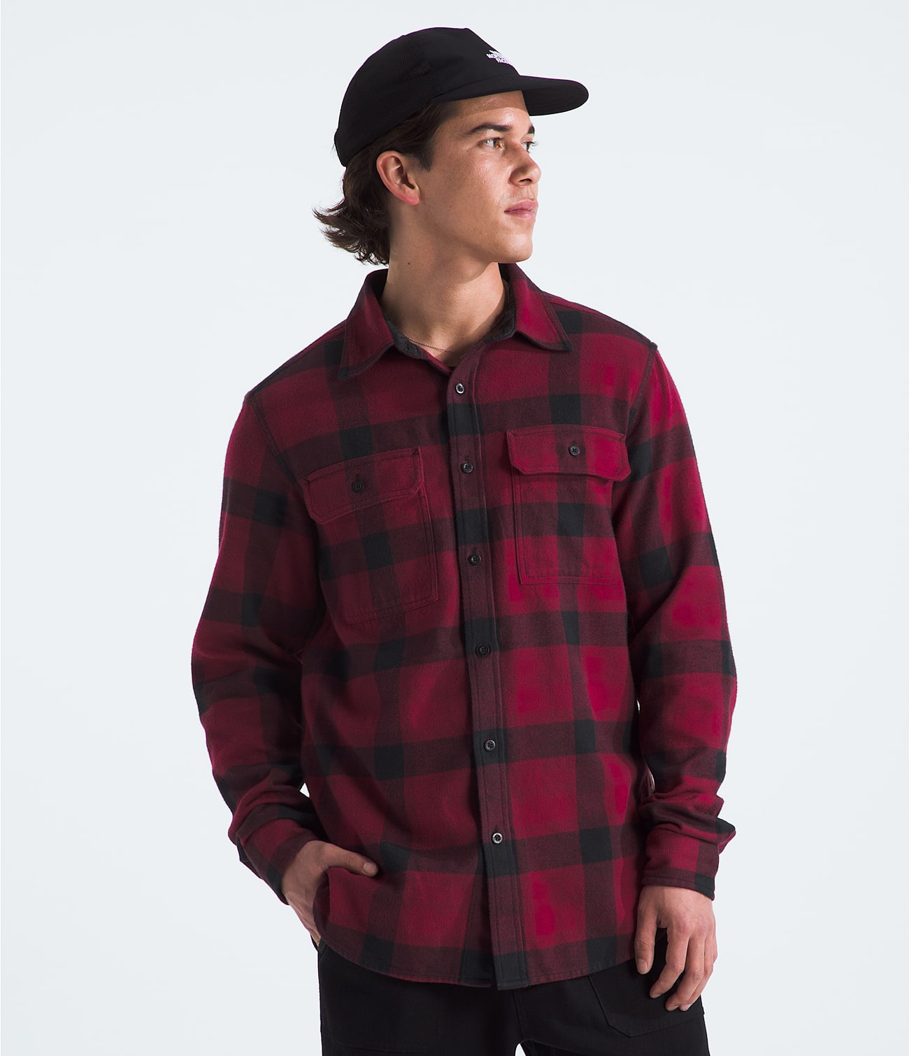 Men's Arroyo Flannel Plaid Shirt | Beetroot