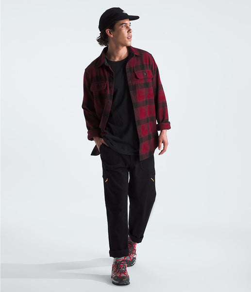 Men's Arroyo Flannel Plaid Shirt | Beetroot