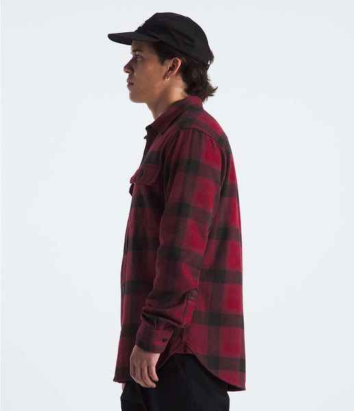 Men's Arroyo Flannel Plaid Shirt | Beetroot