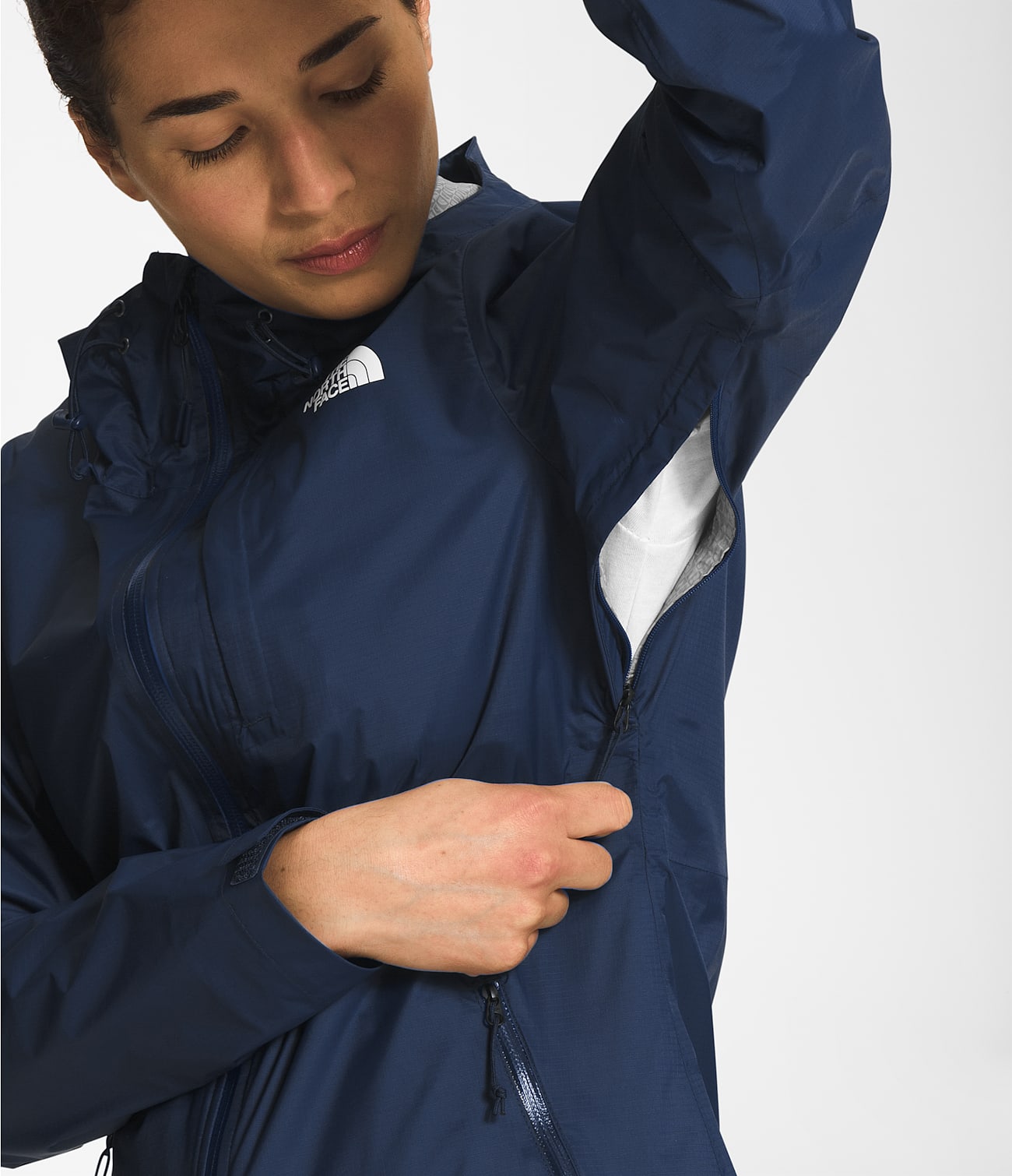 Women's Alta Vista Rain Jacket | Navy
