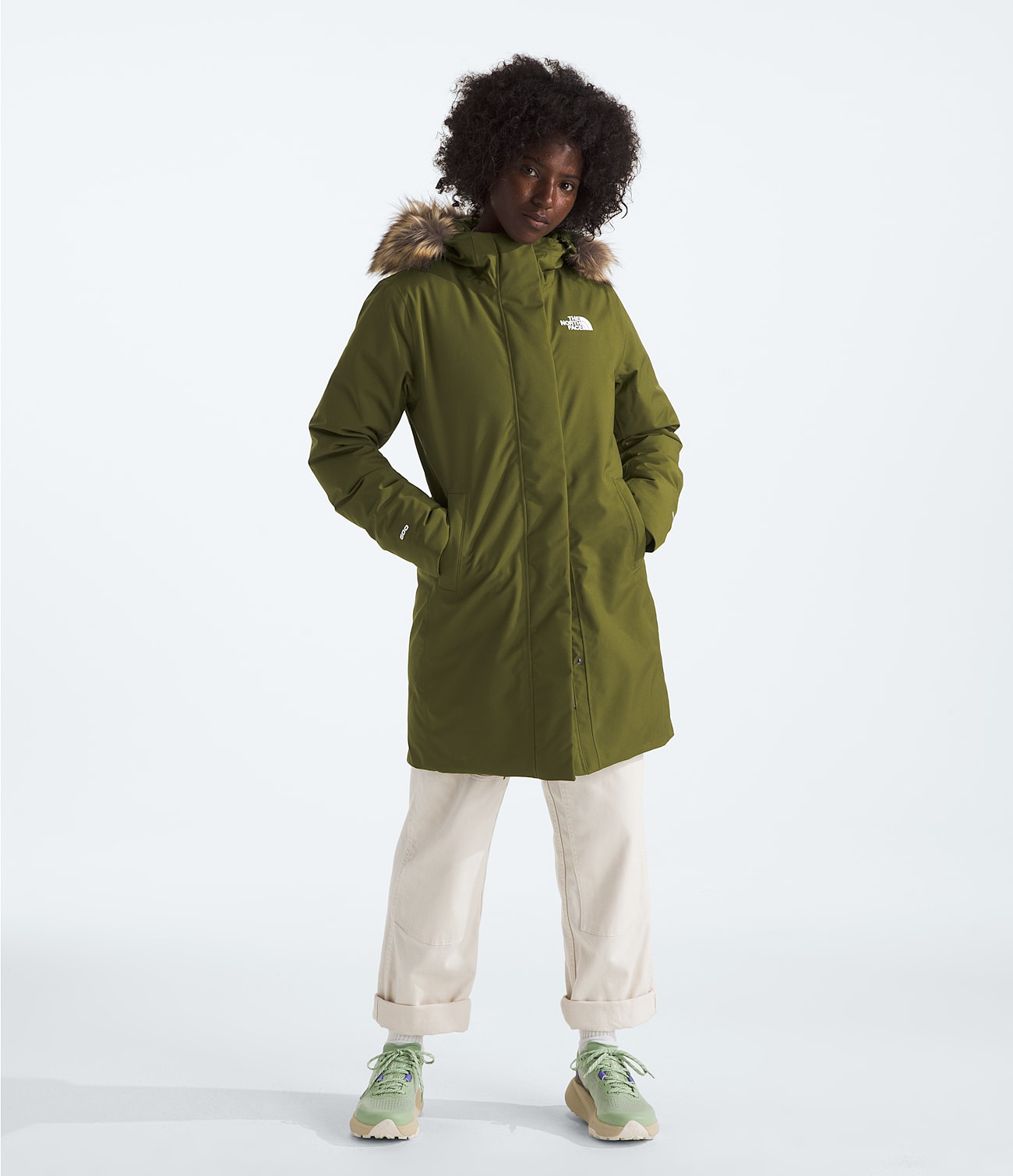 Women's Arctic Parka | Forest Olive