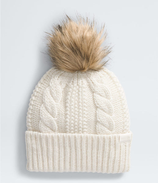 Oh Mega Pom Beanie | White Dune