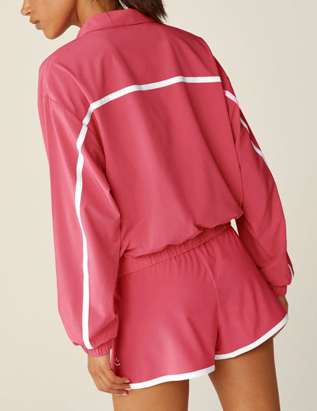 Women's Go Retro Jacket | Pink Horizon
