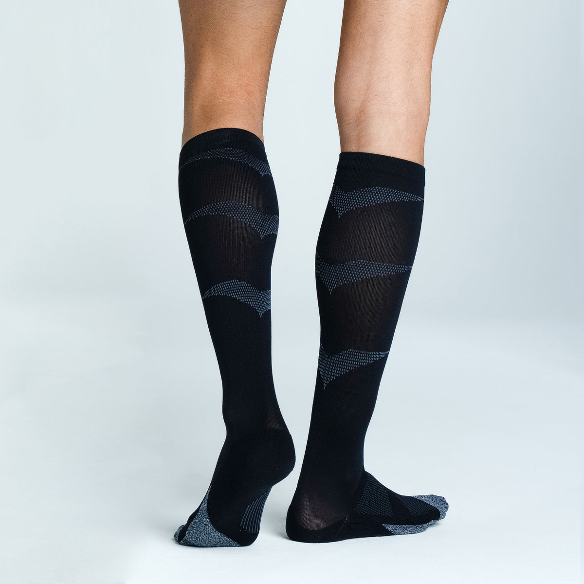Graduated Compression LC Knee High| Black