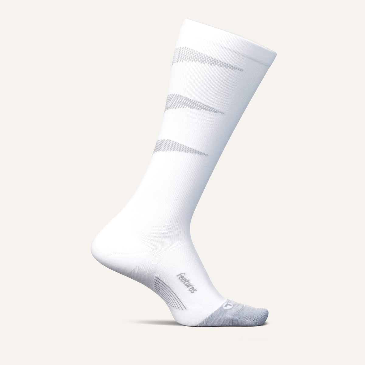 Graduated Compression LC Knee High| White