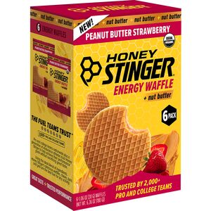 Waffles - 6 Pk | Peanut Butter Strawberry