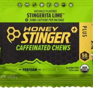 Caffeinated Energy Chews | Stingerita Lime