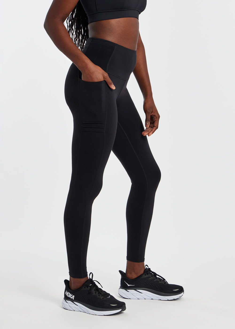 Pocket Jogger Tights | Black