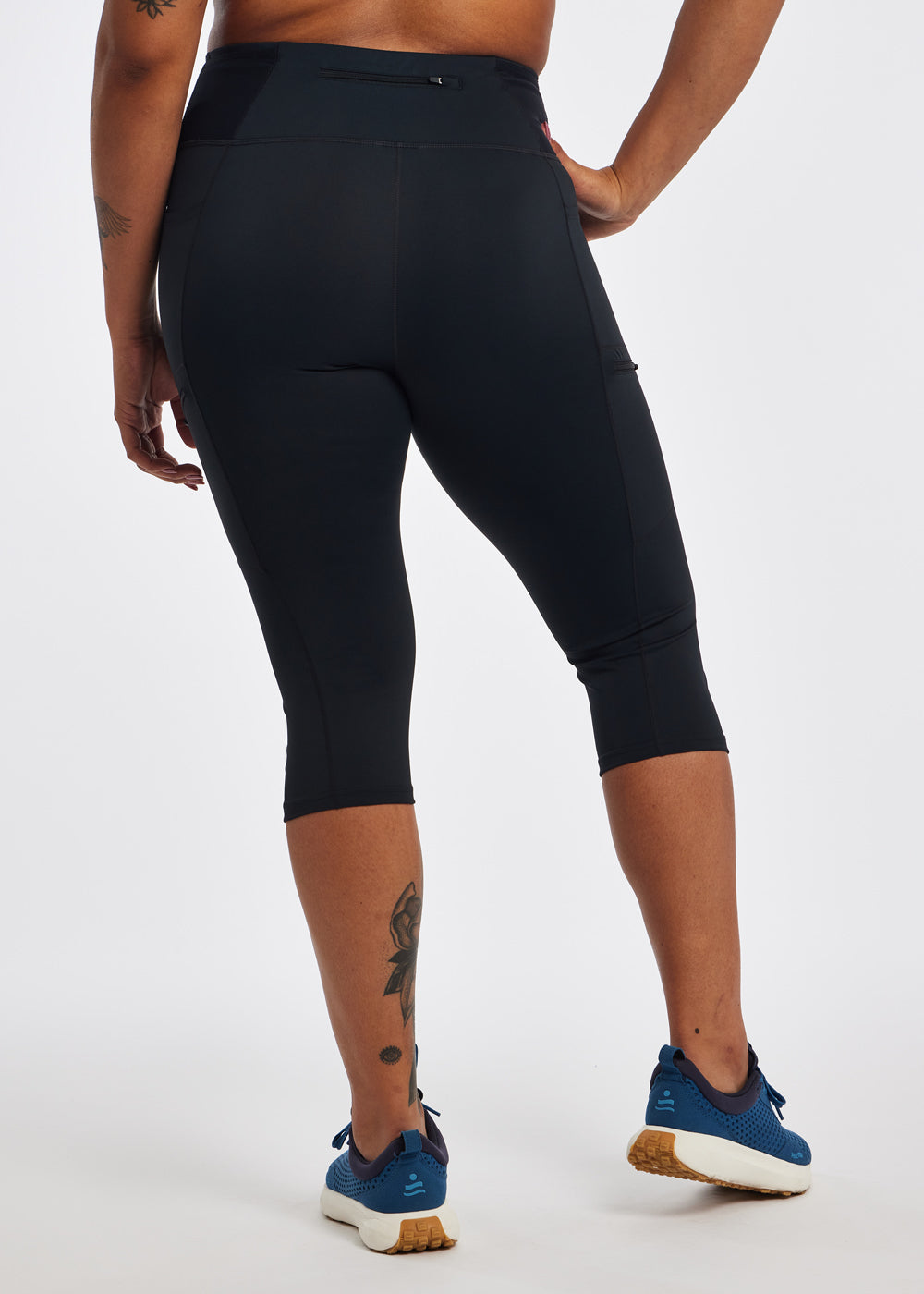 Women's Pockito Half Tights| Black