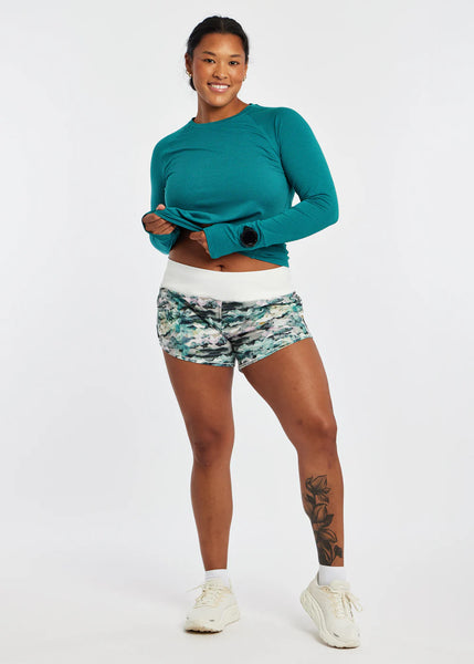 Women's Roga Shorts | Mountain Print