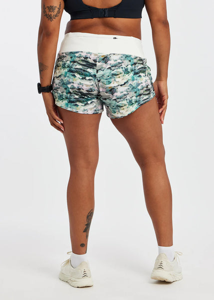 Women's Roga Shorts | Mountain Print