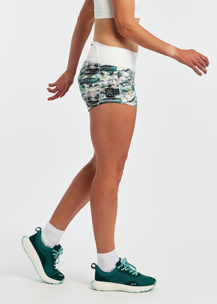 Women's Roga Shorts | Mountain Print