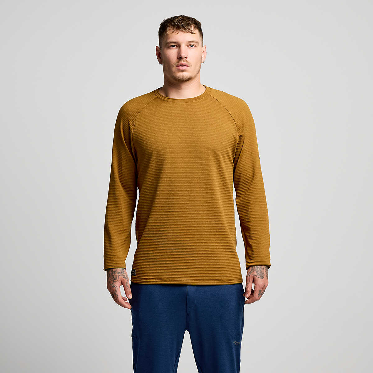 Men's Triumph 3D Crew | Bronze Heather