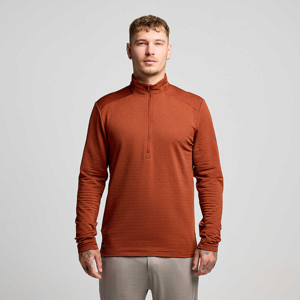 Men's Triumph 3D 1/2 Zip | Brandy Heather