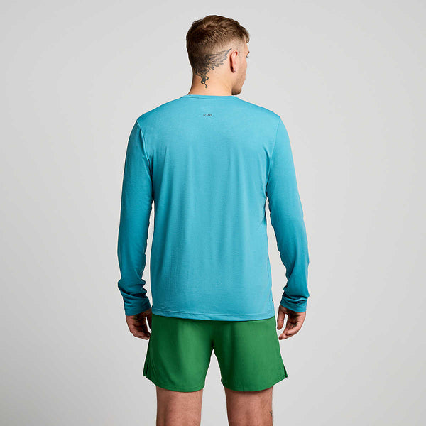 Men's Stopwatch Long Sleeve | Bayside Heather