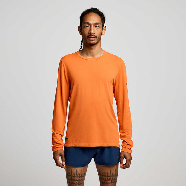 Men's Stopwatch Long Sleeve | Spice Heather