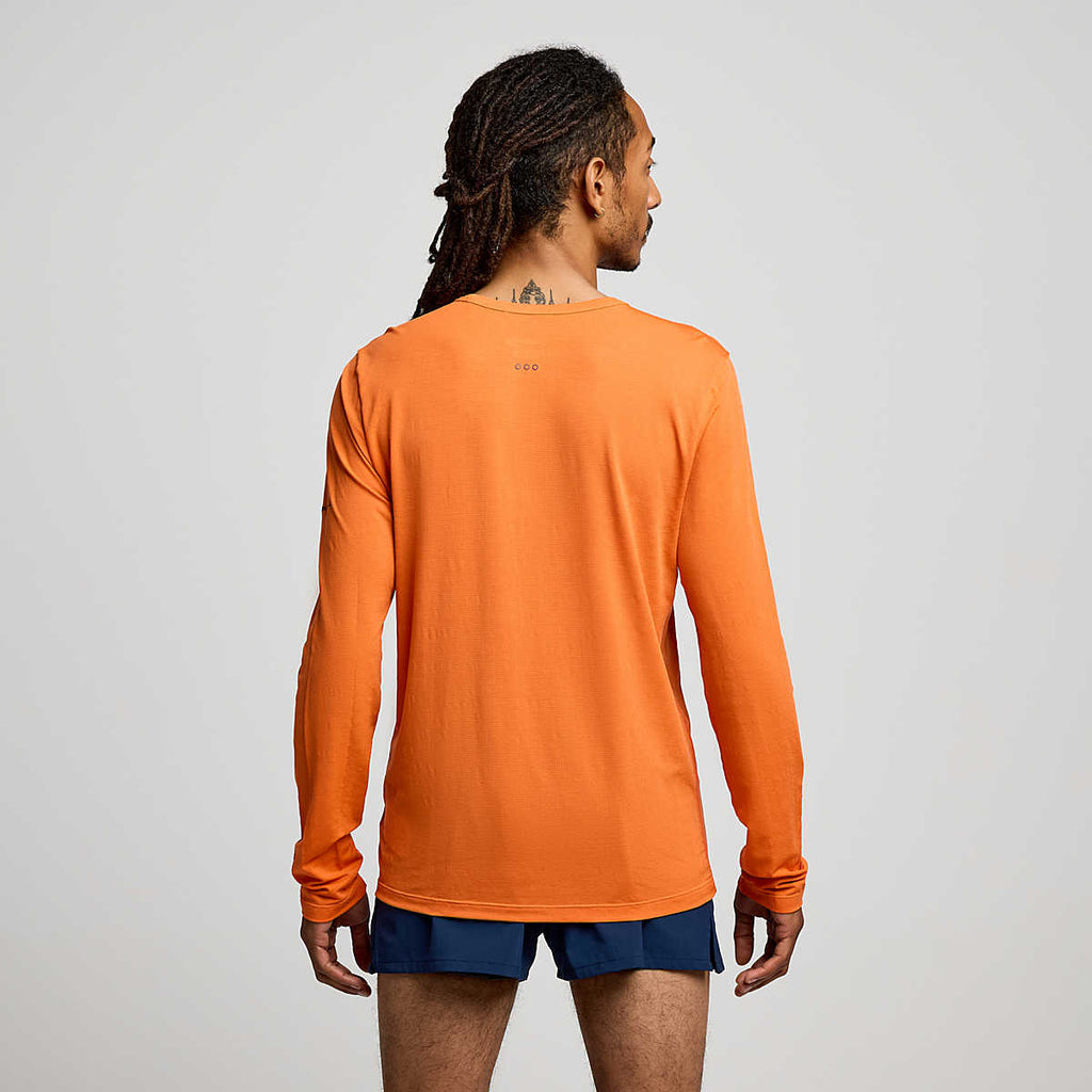 Men's Stopwatch Long Sleeve | Spice Heather